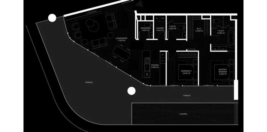 Floor plan in V1stara House 2