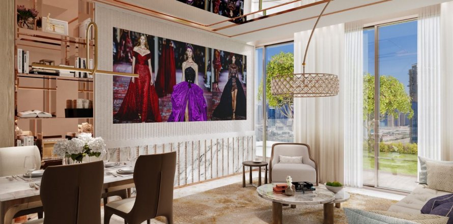 דירה ב Downtown Dubai (Downtown Burj Dubai), Dubai, איחוד האמירויות 2 חדרי שינה, 98 מ"ר מספר 637396