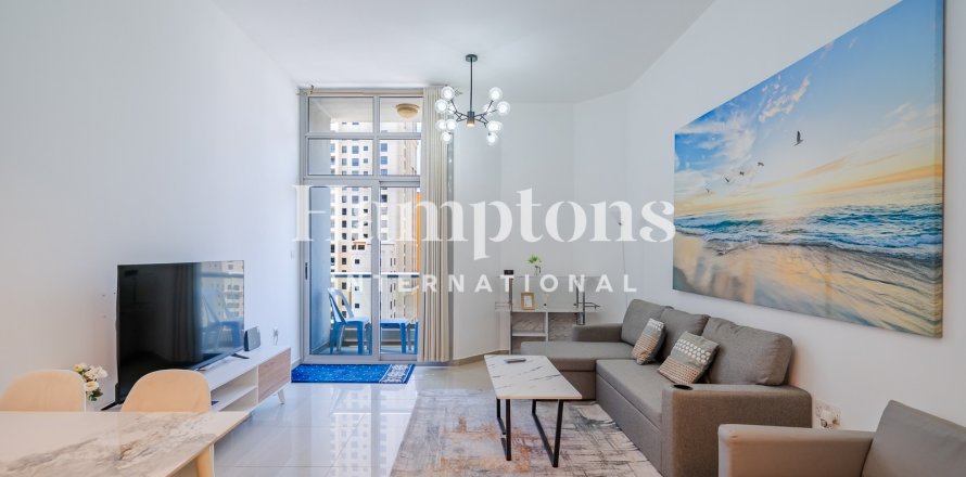 Apartmen di Dubai Marina, Dubai, UAE 1 bilik tidur, 61.0373 meter persegi № 706447