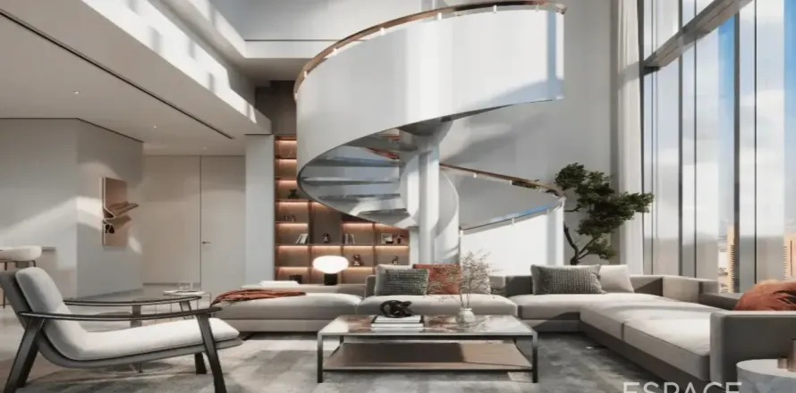 Apartmen di DIFC, Dubai, UAE 3 bilik tidur, 265 meter persegi № 737797
