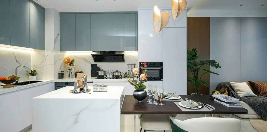 Apartmen di Stamn Yuni di Al Satwa, Dubai, UAE 1 bilik tidur, 62.79 meter persegi № 712350