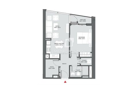 Apartmán v Mohammed Bin Rashid City, Dubai, SAE 1 spálňa, 58 m2 č. 664565 - Fotografia 18
