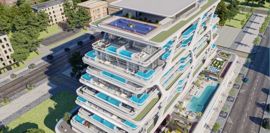 Lakás a SAMANA CALIFORNIA lakóparkban itt: Al Furjan, Dubai, EAE, 1 szoba, 61 m², azonosító: 637091