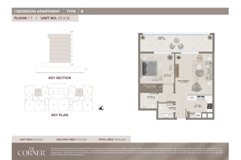 Appartement te koop in Dubai Land, Dubai, VAE 1 kamer, 40 vr.m., nr 728419 - foto 12