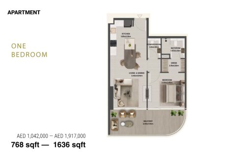 Majan, Dubai, UAE의 판매용 아파트 41제곱미터 번호 728437 - 사진 17