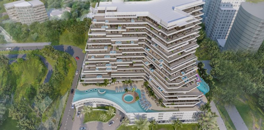 Appartement in Arjan, Dubai, VAE 1 slaapkamer, 69 vr.m. nr 732714