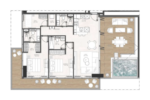 Apartment in Jumeirah Village Circle, Dubai, UAE 1 room, 37 sq.m. № 732712 - photo 5