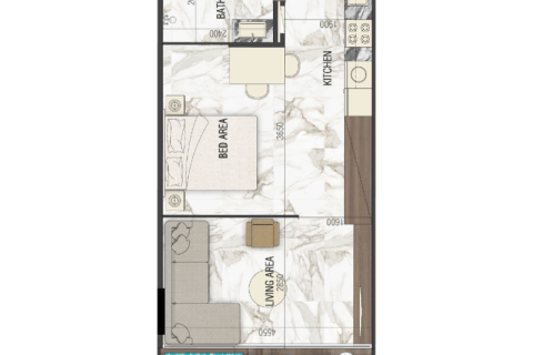Lakás itt: Jumeirah Village Circle, Dubai, EAE, 1 szoba, 41 m², azonosító: 732713 - fénykép 5