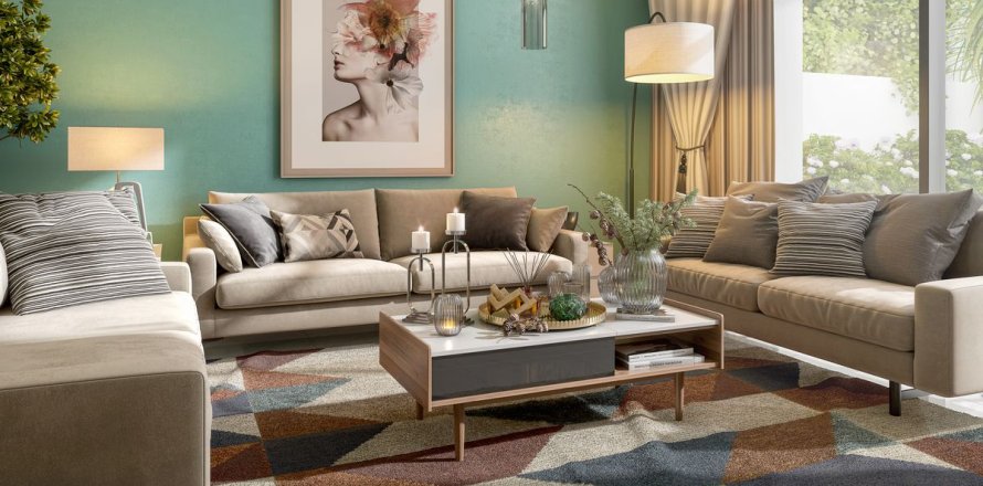 Villetta a schiera a Wadi Al Safa 2, Dubai, EAU 2 camere da letto, 90.6 mq. № 739849