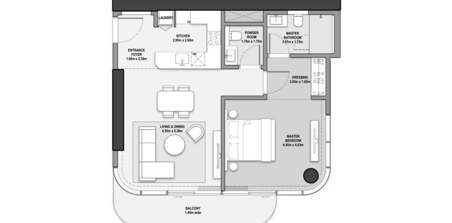 Floor plan in V1stara House 2