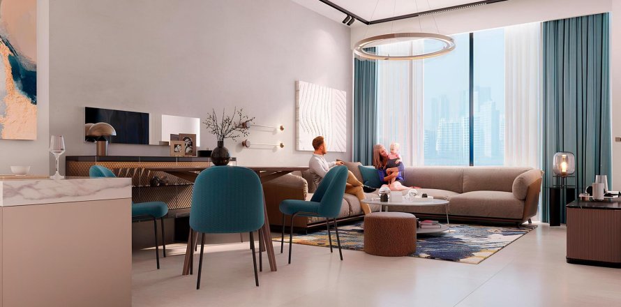 Apartmen di Al Furjan, Dubai, UAE 1 bilik tidur, 72 meter persegi № 729814