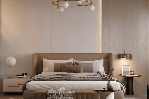 Apartmen di Al Furjan, Dubai, UAE 1 bilik tidur, 72 meter persegi № 729814 - foto 2