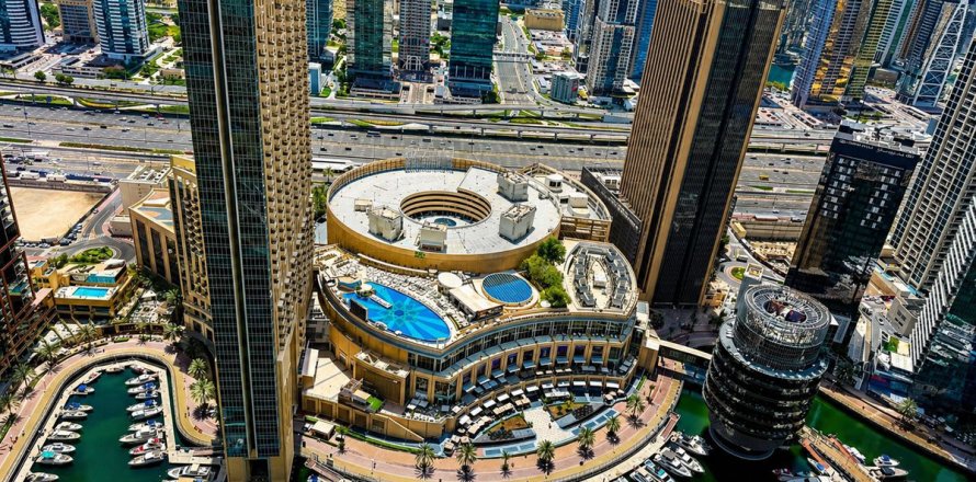 Penthouse di Dubai Marina, UEA 5 kamar tidur, 355.8 m2 nomor 695341