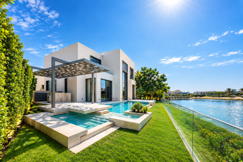 Villa asukohaga Jumeirah Islands, Dubai, AÜE: 4 magamistoaga, 883.79 m² Nr 762791