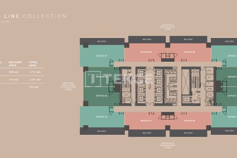 Office til salg i Business Bay, Dubai, UAE 69 kvm № 678114 - foto 21