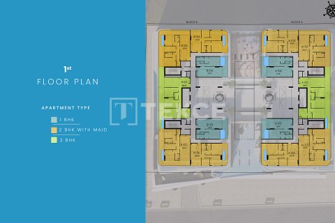 Lägenhet till försäljning i Dubai, UAE 3 sovrum, 143 kvm Nr. 678115 - fotografi 28