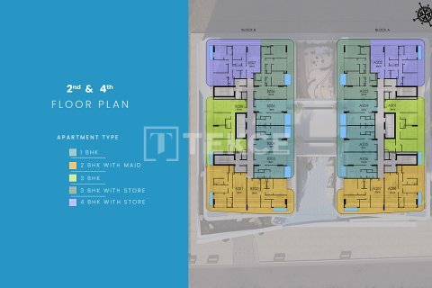 Lägenhet till försäljning i Dubai, UAE 3 sovrum, 143 kvm Nr. 678115 - fotografi 29