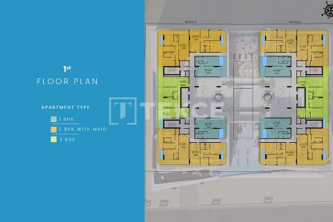 Пәтер Дубай, БАӘ-да 4 жатын бөлмелер, 197 м² № 678116 - фото 28
