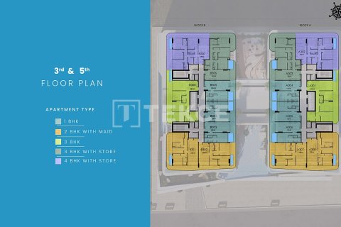 Пәтер Дубай, БАӘ-да 4 жатын бөлмелер, 197 м² № 678116 - фото 30