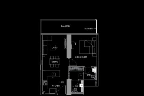 Apartament në Jumeirah Village Circle, Dubai, Emiratet e Bashkuara Arabe 1 dhomë gjumi, 58 m2. № 728544 - Foto 5
