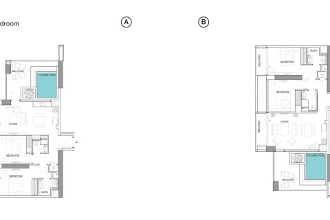 Apartament në Jumeirah Village Circle, Dubai, Emiratet e Bashkuara Arabe 1 dhomë № 728548 - Foto 6