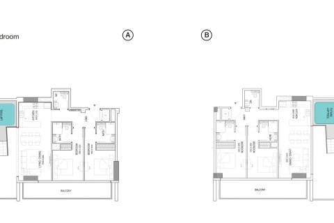 Apartamento para venda em Jumeirah Village Circle, Dubai, EAU 1 quarto № 728549 - foto 7