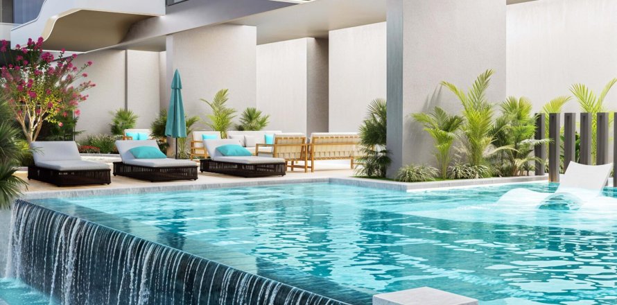 Apartament në Dubai, Emiratet e Bashkuara Arabe 1 dhomë, 38 m2. № 729761