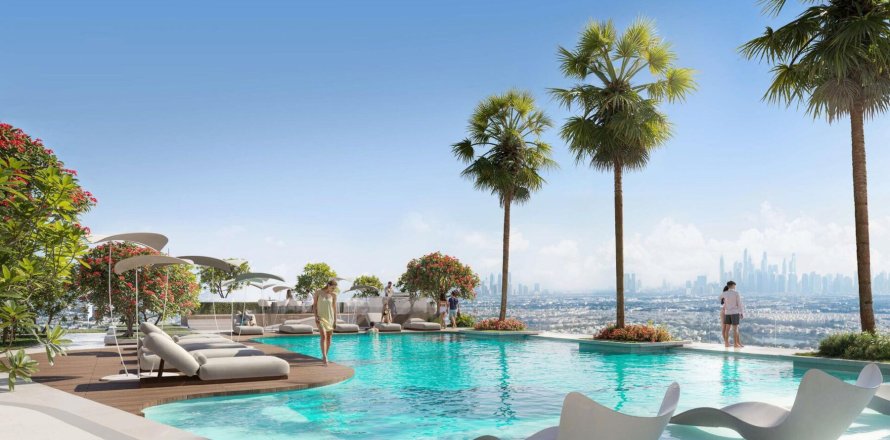 Apartament në Dubai, Emiratet e Bashkuara Arabe 1 dhomë, 43 m2. № 729763
