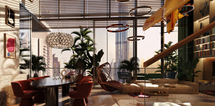 Dzīvoklis Downtown Dubai (Downtown Burj Dubai)jā, AAE 1 istaba, 111 m2 Nr. 639915