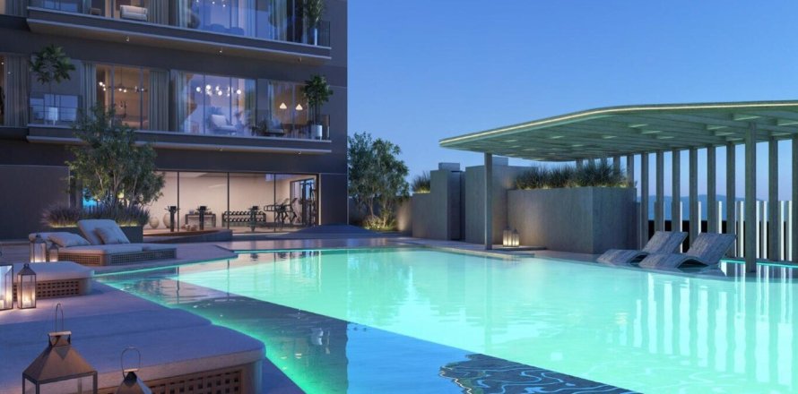 Apartemen di Dubai, UEA 1 ruangan, 32 m2 nomor 729635