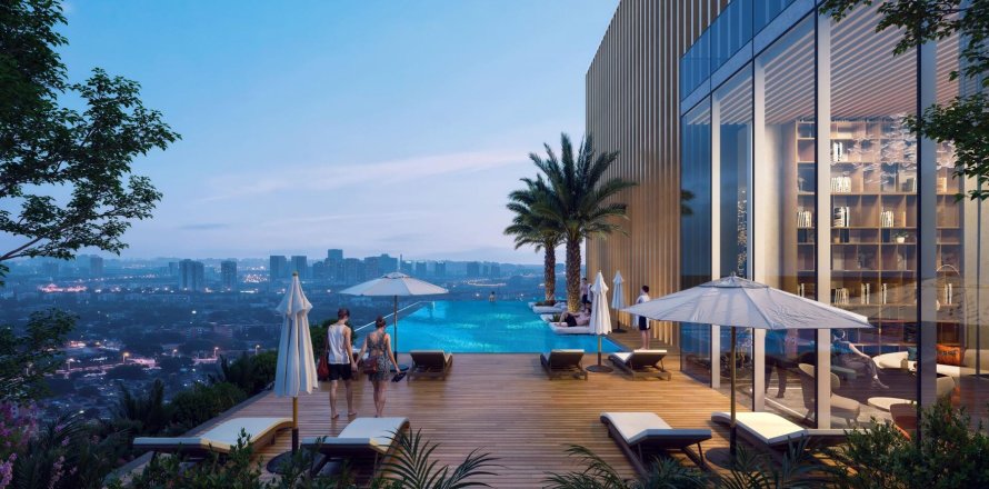 Apartament în Dubai, EAU 1 cameră, 33 mp.  №729638