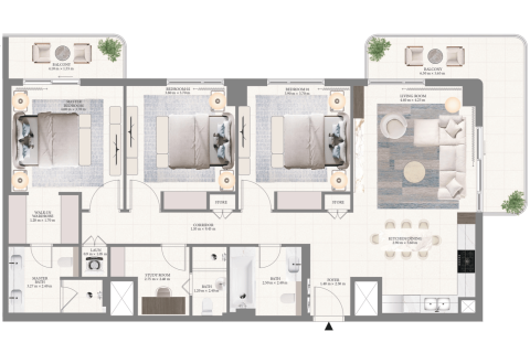 Apartment in Pier Point in Mina Rashid, Dubai, UAE 1 bedroom, 72 sq.m. № 704862 - photo 17