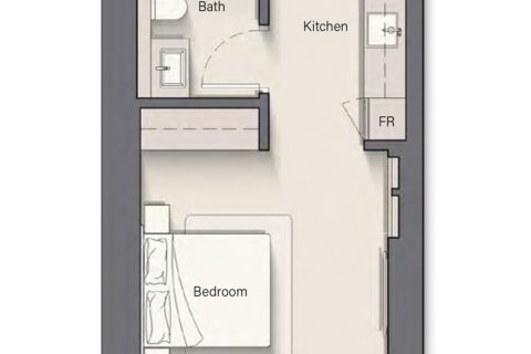 Apartment in Playa Del Sol in Al Marjan Island, Ras Al Khaimah, UAE 1 room, 38 sq.m. № 704863 - photo 18