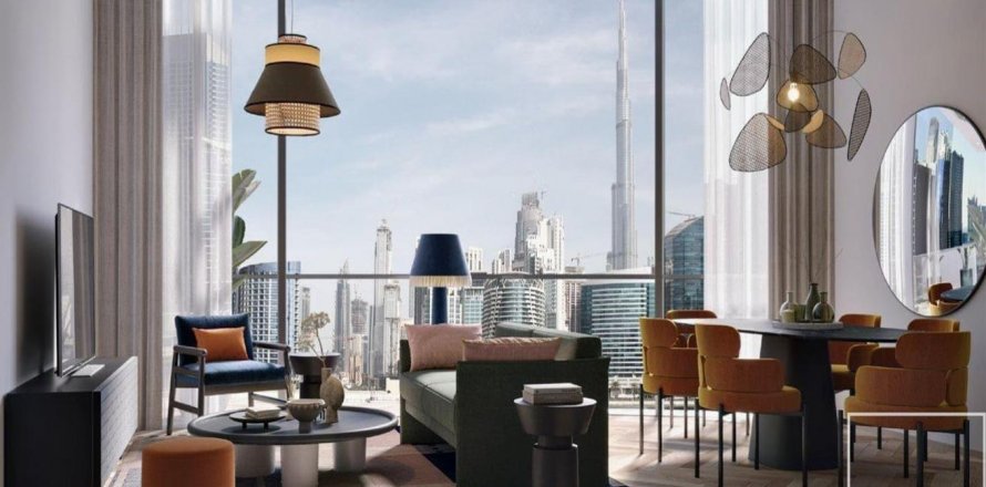 Byt v Business Bay, Dubai, SAE 1 ložnice, 63 m² Č.: 635364