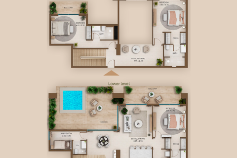 Apartman u Jumeirah Village Circle, Dubai, UAE 1 soba, 39 m2 Br. 732833 - fotografija 11