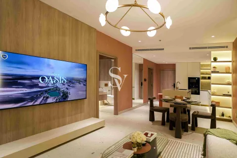 Dzīvoklis Lucky Oasis Residence Jumeirah Village Circle, Dubaijā, AAE 1 istaba, 74 m2 Nr. 658123 - attēls 1