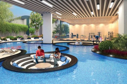 Lägenhet till försäljning i Dubai Sports City, Dubai, UAE 41.9 kvm Nr. 727601 - fotografi 10
