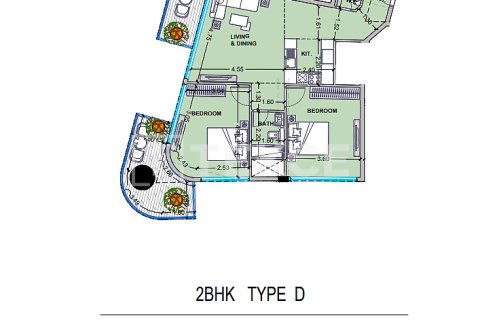 Apartman u gradu Dubai Land, UAE 2 spavaće sobe, 79 m2 Br. 709382 - Slika 18