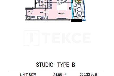 Apartman u gradu Dubai Land, UAE 2 spavaće sobe, 79 m2 Br. 709382 - Slika 12