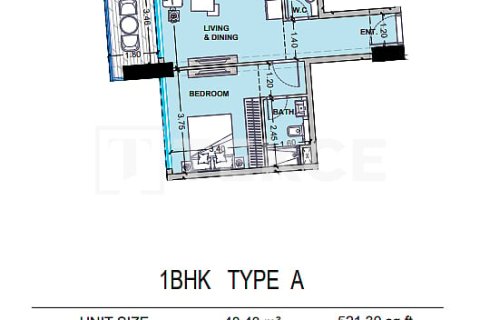 Apartman u gradu Dubai Land, UAE 2 spavaće sobe, 79 m2 Br. 709382 - Slika 15