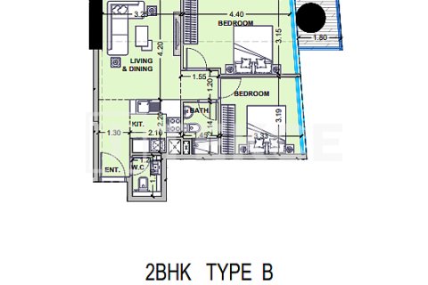 Apartman u gradu Dubai Land, UAE 2 spavaće sobe, 79 m2 Br. 709382 - Slika 17