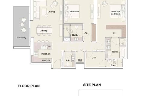 Lakás itt: Business Bay, Dubai, EAE, 2 hálószoba, 132 m², azonosító: 704186 - fénykép 14