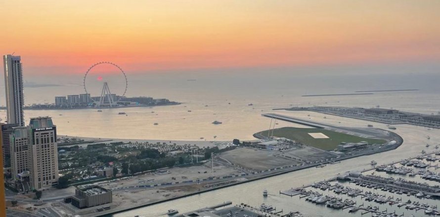 Apartman u Dubai Marina, UAE 123.5 m2, 2 spavaćih soba Br. 698959