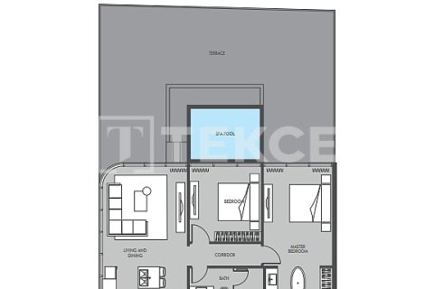 Apartment sa Dubai, UAE 3 silid-tulugan, 183 sq.m. № 662521 - larawan 16