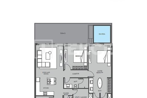 Apartment sa Dubai, UAE 3 silid-tulugan, 183 sq.m. № 662521 - larawan 20