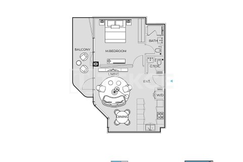 Leilighet til salgs i Dubai, Emiratene 2 soverom, 111 kvm Nr. 662522 - Foto 23