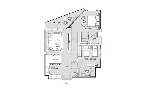 Apartamento para venda em Dubai, EAU 3 quartos, 154 m2 № 662523 - foto 18