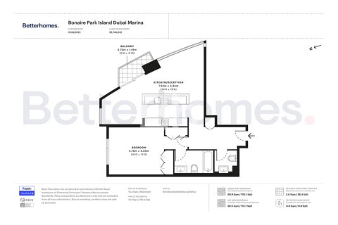Apartman u gradu Dubai Marina, UAE 1 spavaća soba, 84 m2 Br. 643014 - Slika 8