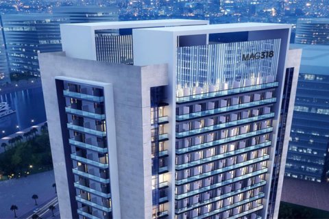 Apartament w Business Bay, Dubai, ZEA 1 sypialnia, 42 mkw. nr 729282