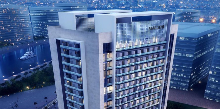 Lägenhet i Business Bay, Dubai, UAE 1 sovrum, 42 kvm Nr. 729282